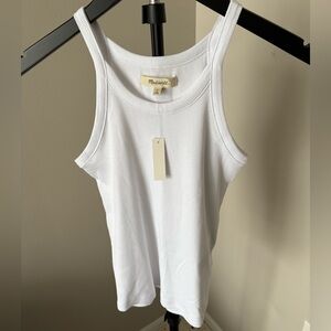 Madewell Classic White Tank Top